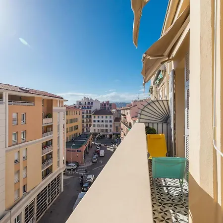 Cosy 1 Bdr Near Garibaldi Square - Floor & Ac Apartman Nizza